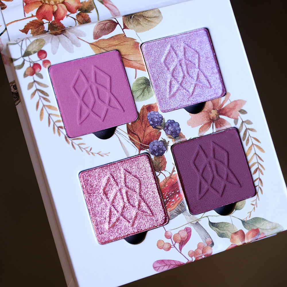 Garland and Garden Mini Quad Bundle (Mauve + Indigo)