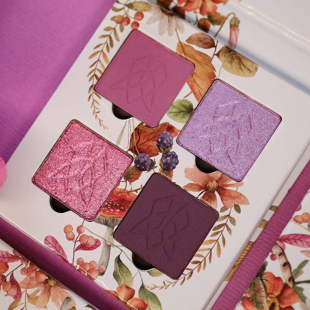 Garland and Garden Mini Quad Bundle (Mauve + Indigo)