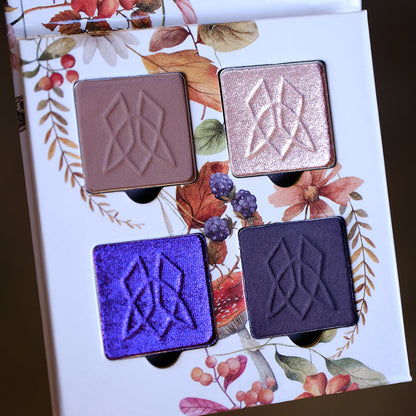 Garland and Garden Mini Quad Bundle (Mauve + Indigo)
