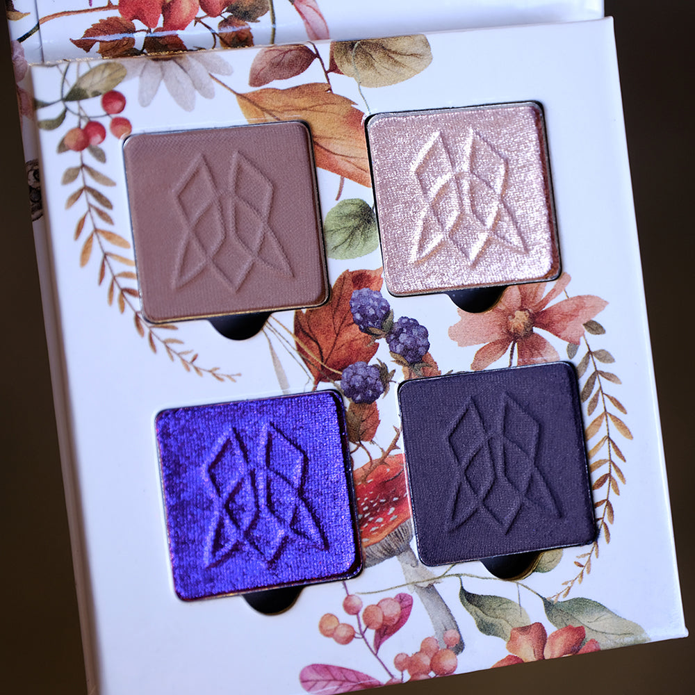 Garland and Garden Mini Quad | Indigo Version