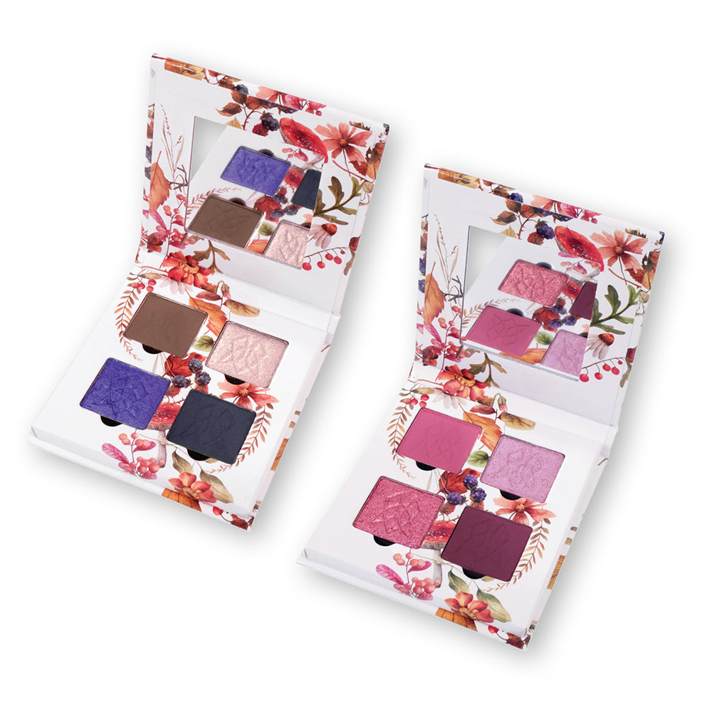 Garland and Garden Mini Quad Bundle (Mauve + Indigo)